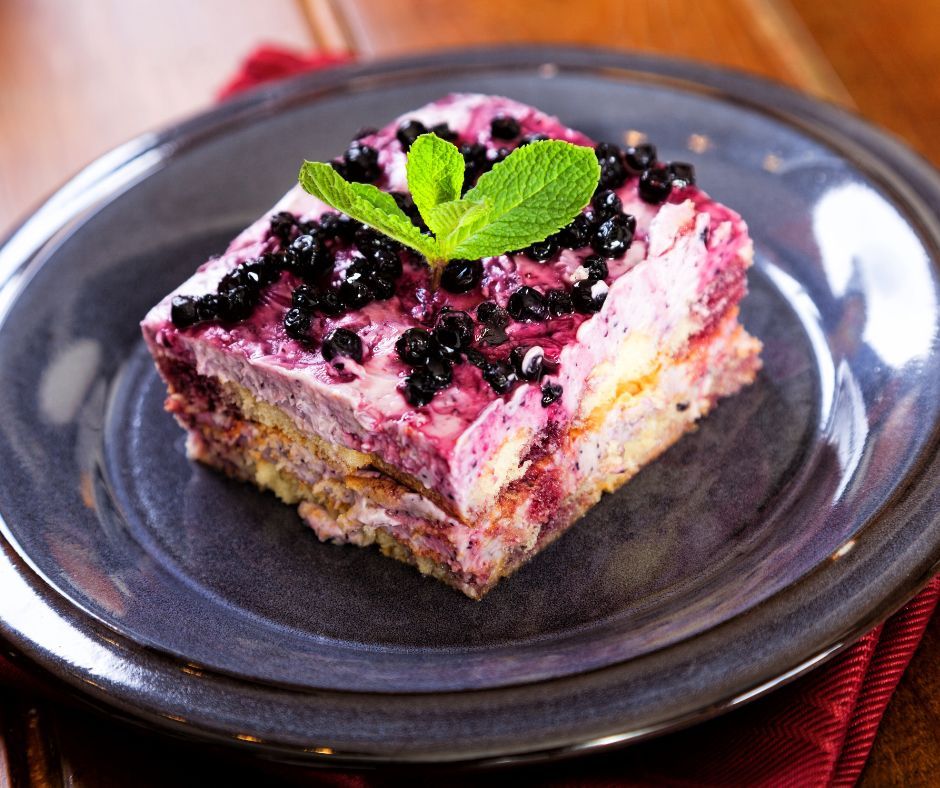 Lemon Blueberry Tiramisu