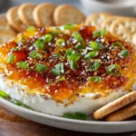 Baked Pepper Jelly Cream Cheese Spread 1