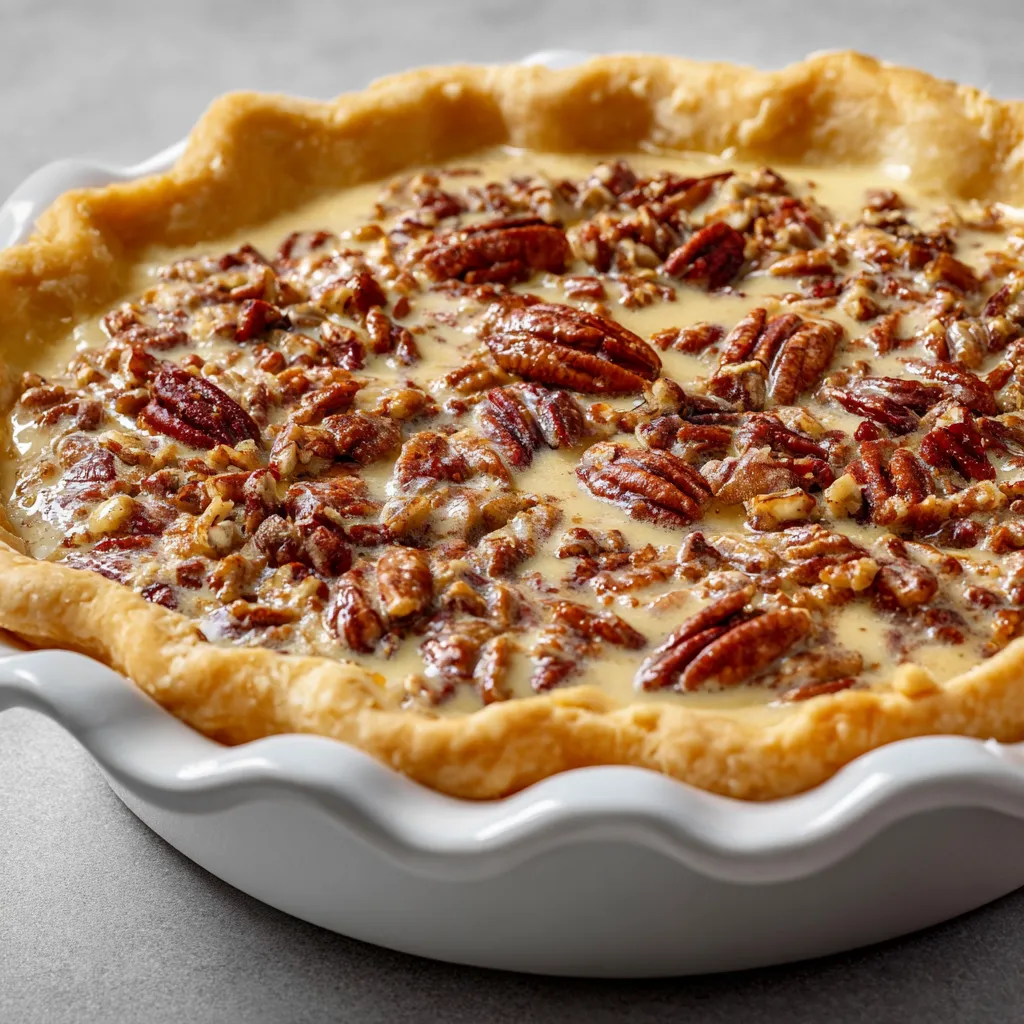 Condensed Milk Pecan Pie 1
