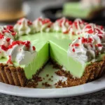 Easy No Bake Grinch Pie 1