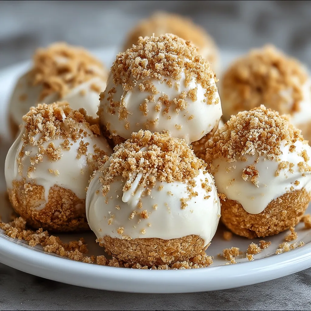 No Bake Pumpkin Cheesecake Balls 1