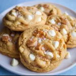 Salted Caramel White Chocolate Cookies 1