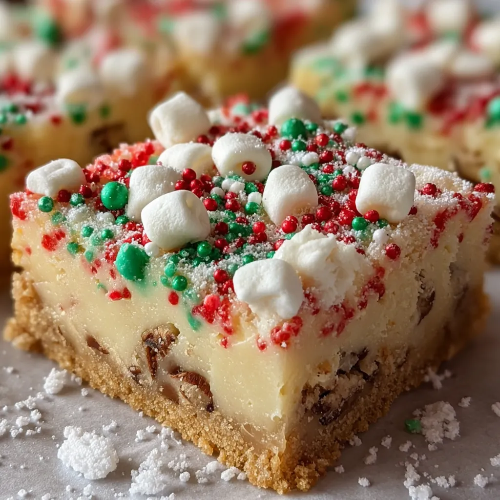 Santas No Bake Sugar Cookie Bars 1