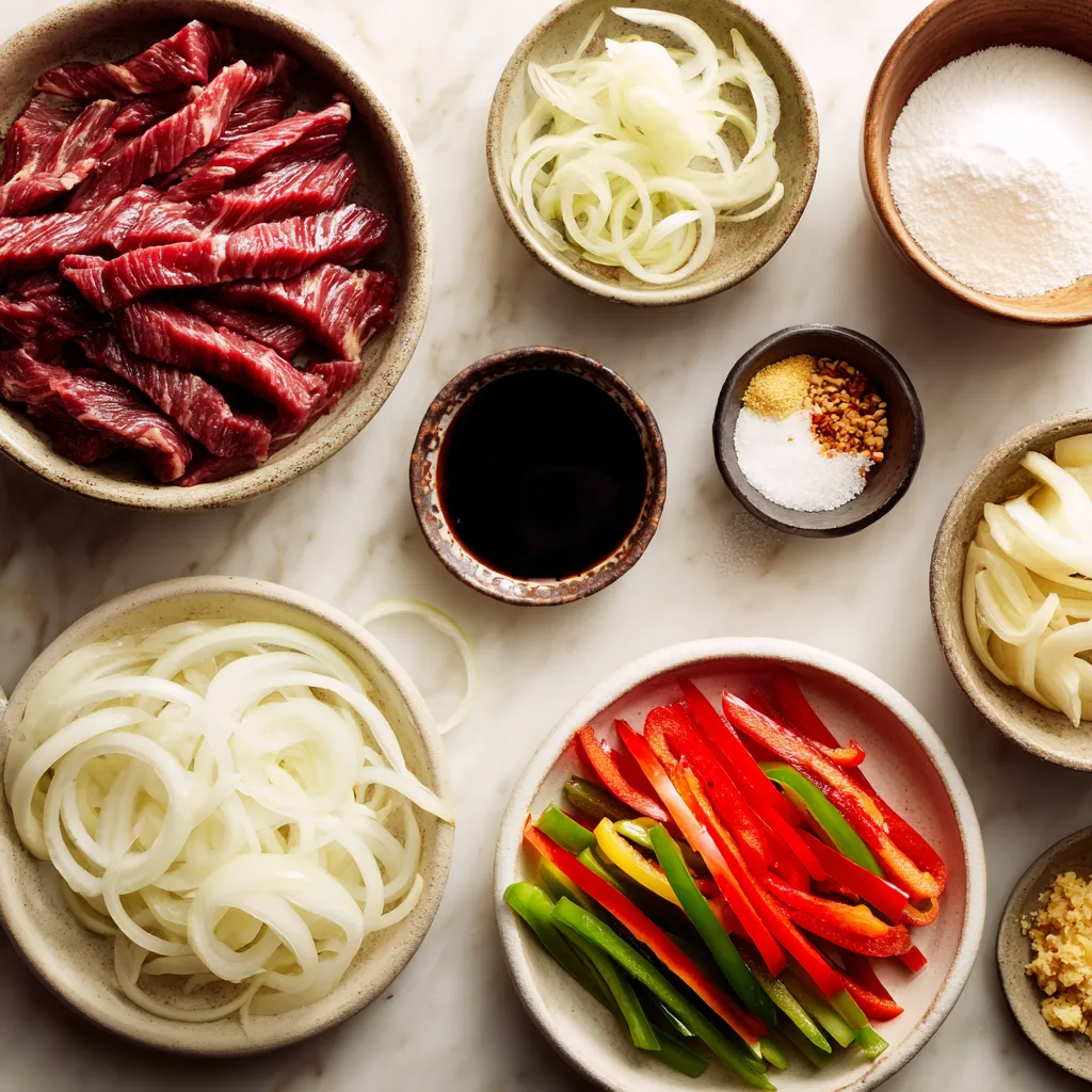 Sizzling Chinese Pepper Steak with Onions 2