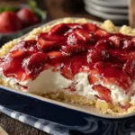 Strawberry Cheesecake Dump Cake 1