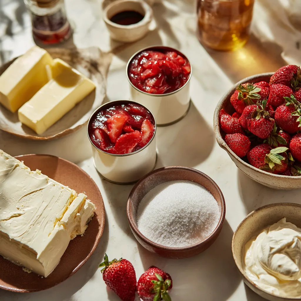 Strawberry Cheesecake Dump Cake 2