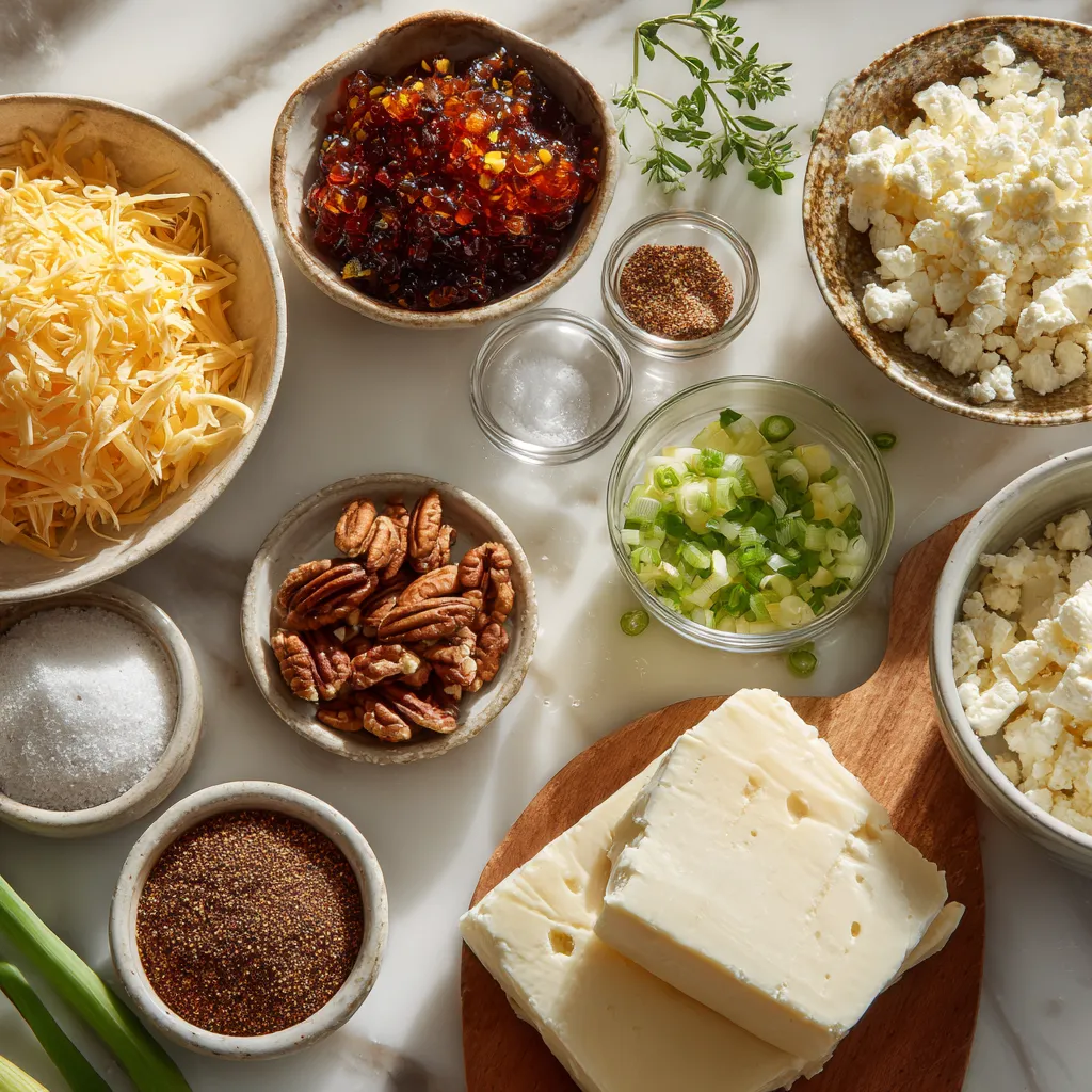 Sweet Spicy Pepper Jelly Cheese Ball 2